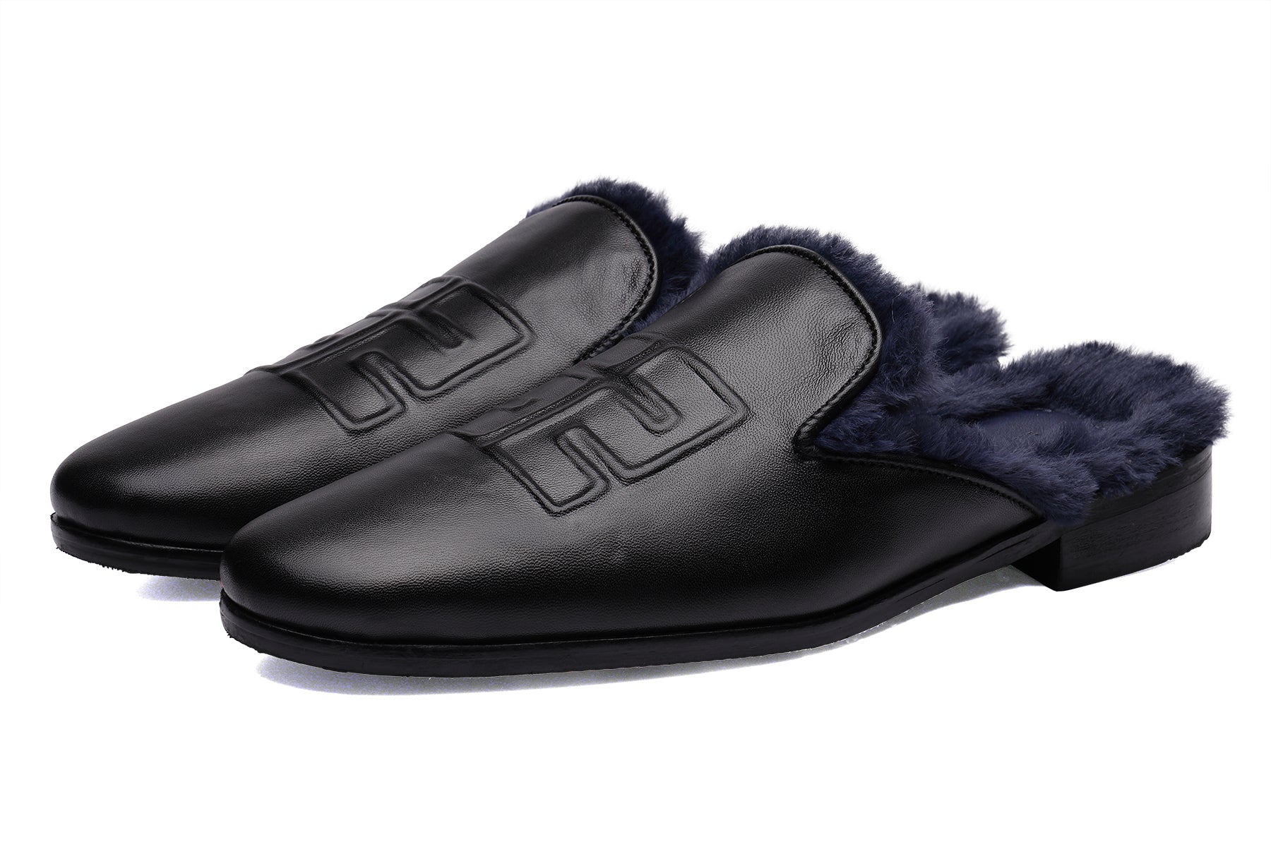 Men Fur Mules Shoes | Shutiq Men Fur Mules Shoes | Shutiq