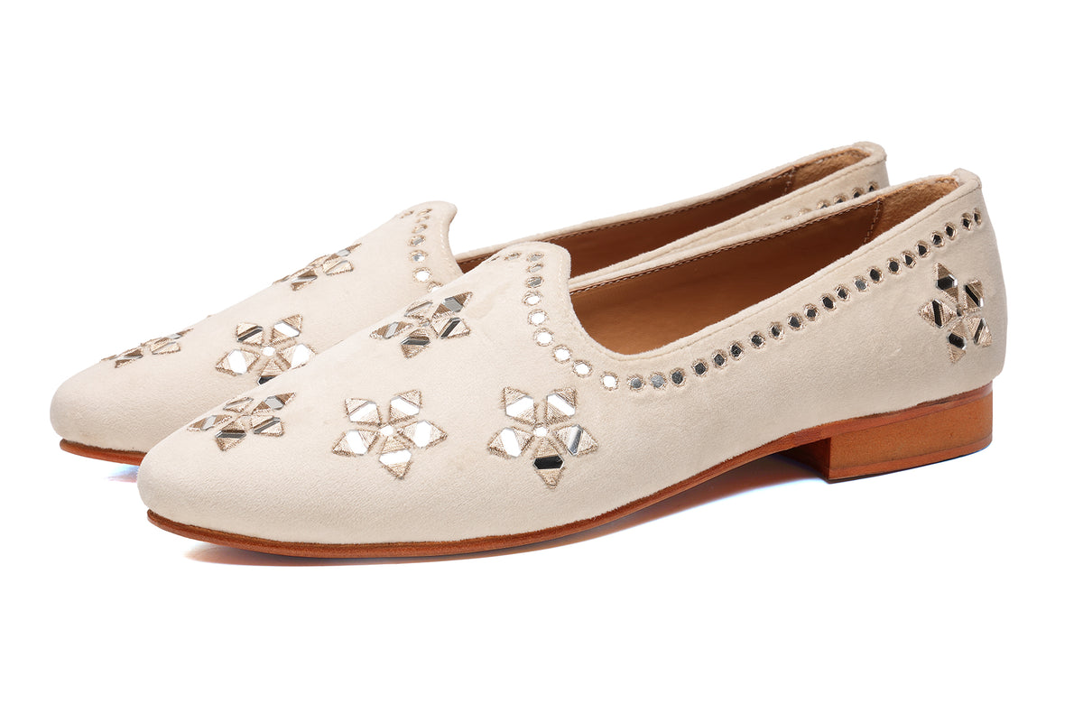 ivory dress shoes women's Flora Men's | Formal Shoes on Origins Design Designed evening fashion Color:Heather Gray & White Stripe Mills by Millie Bobby