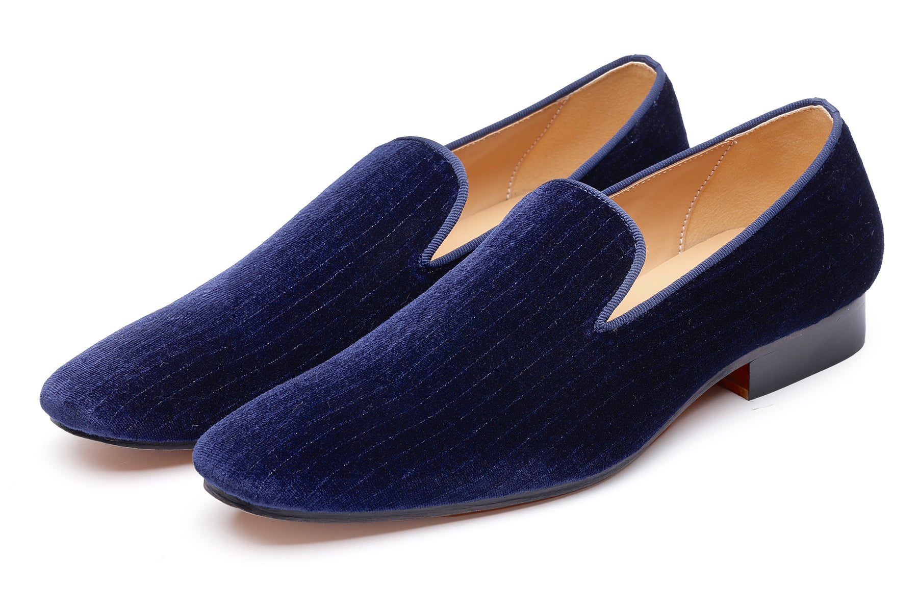 Raine Navy Heels Men Shoes