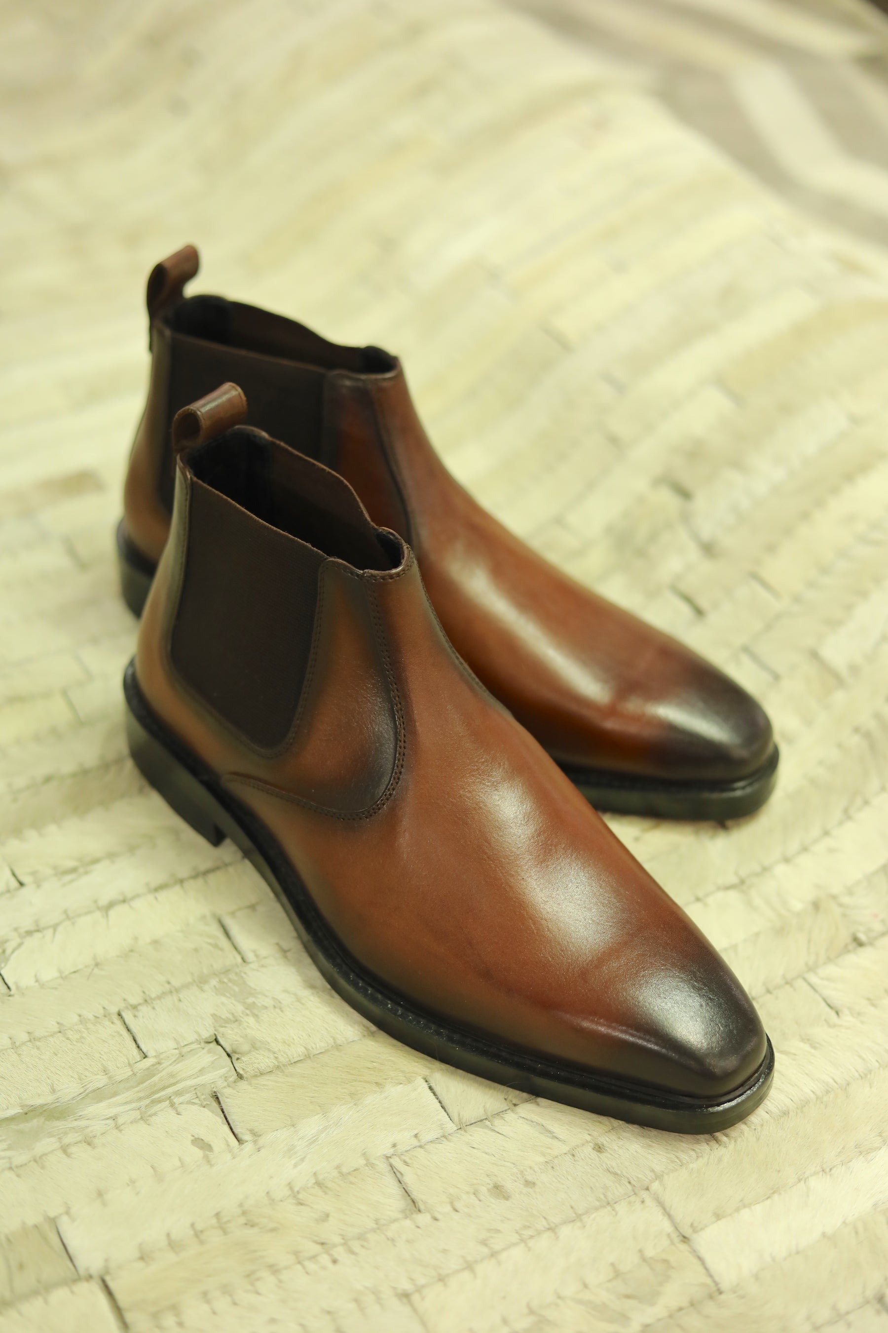 Corine Brushoff Tan