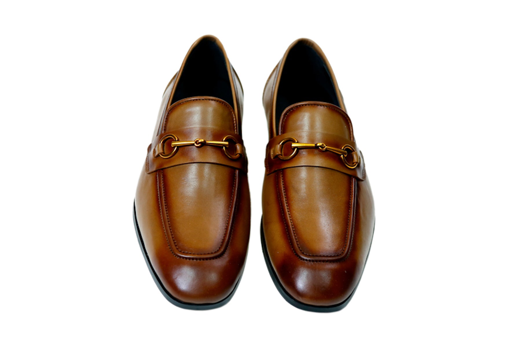 Amber Horsebit Burnished