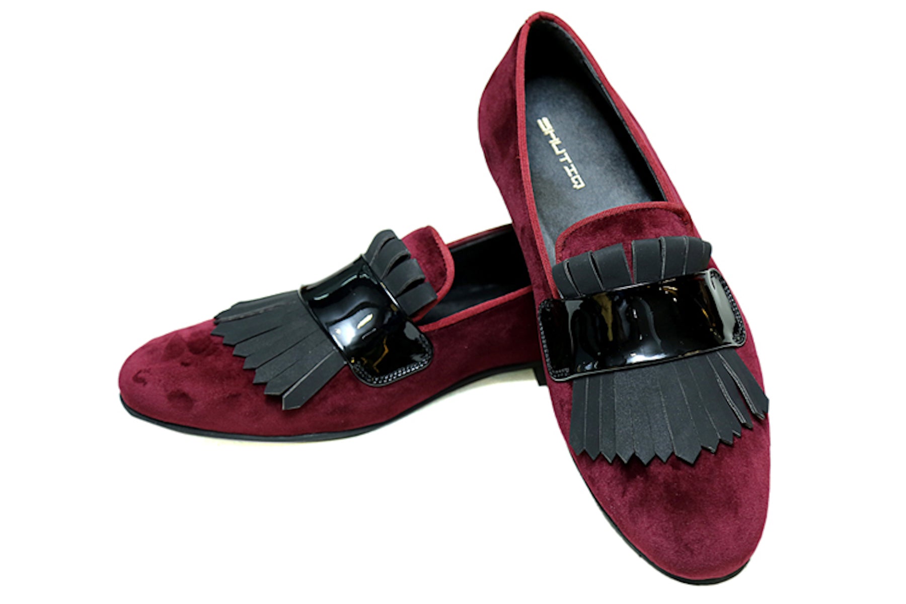 Burgundy Coal Fringe