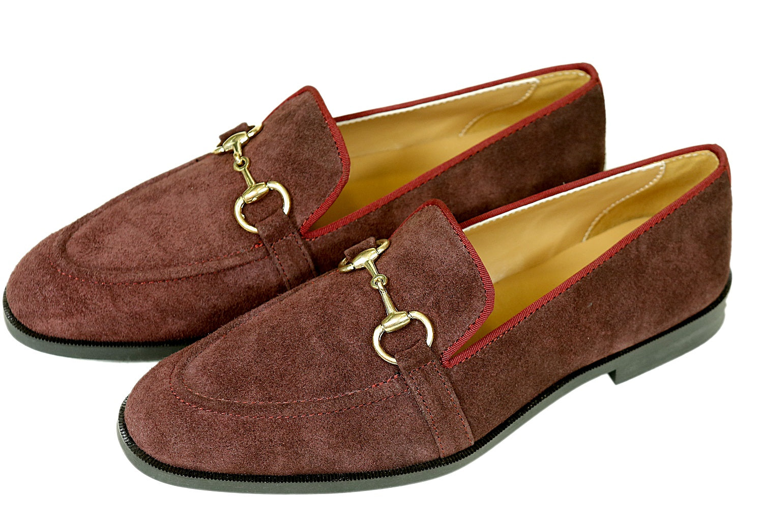 Garnet Horsebit Rawhide