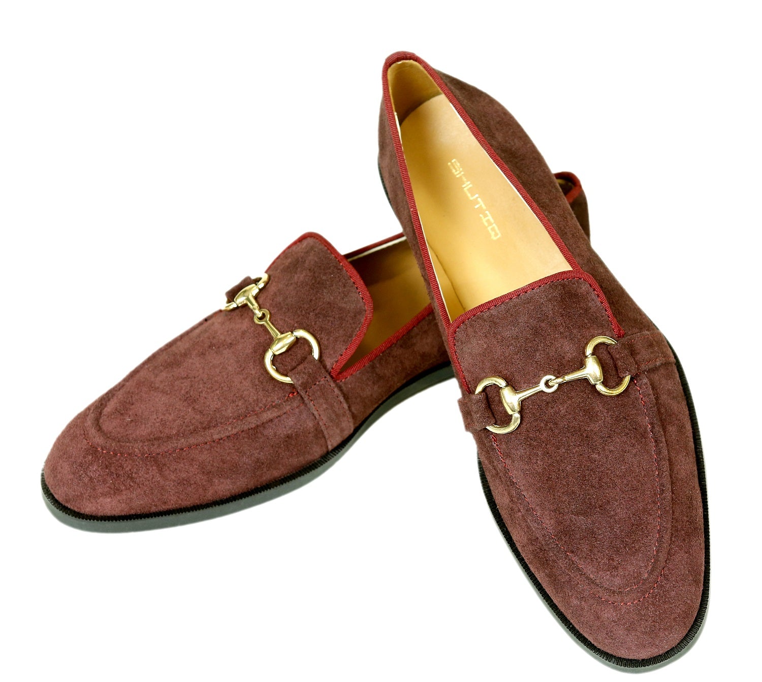 Garnet Horsebit Rawhide