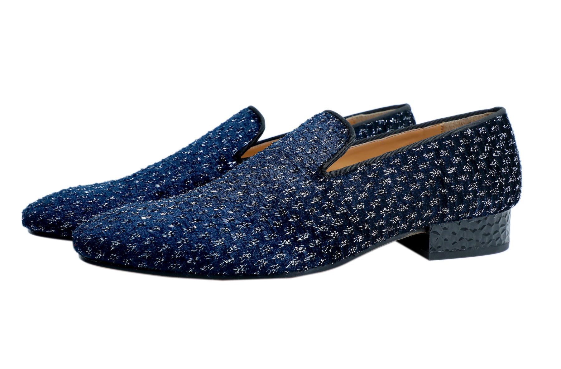 Raine Navy Heels Men Shoes Shutiq