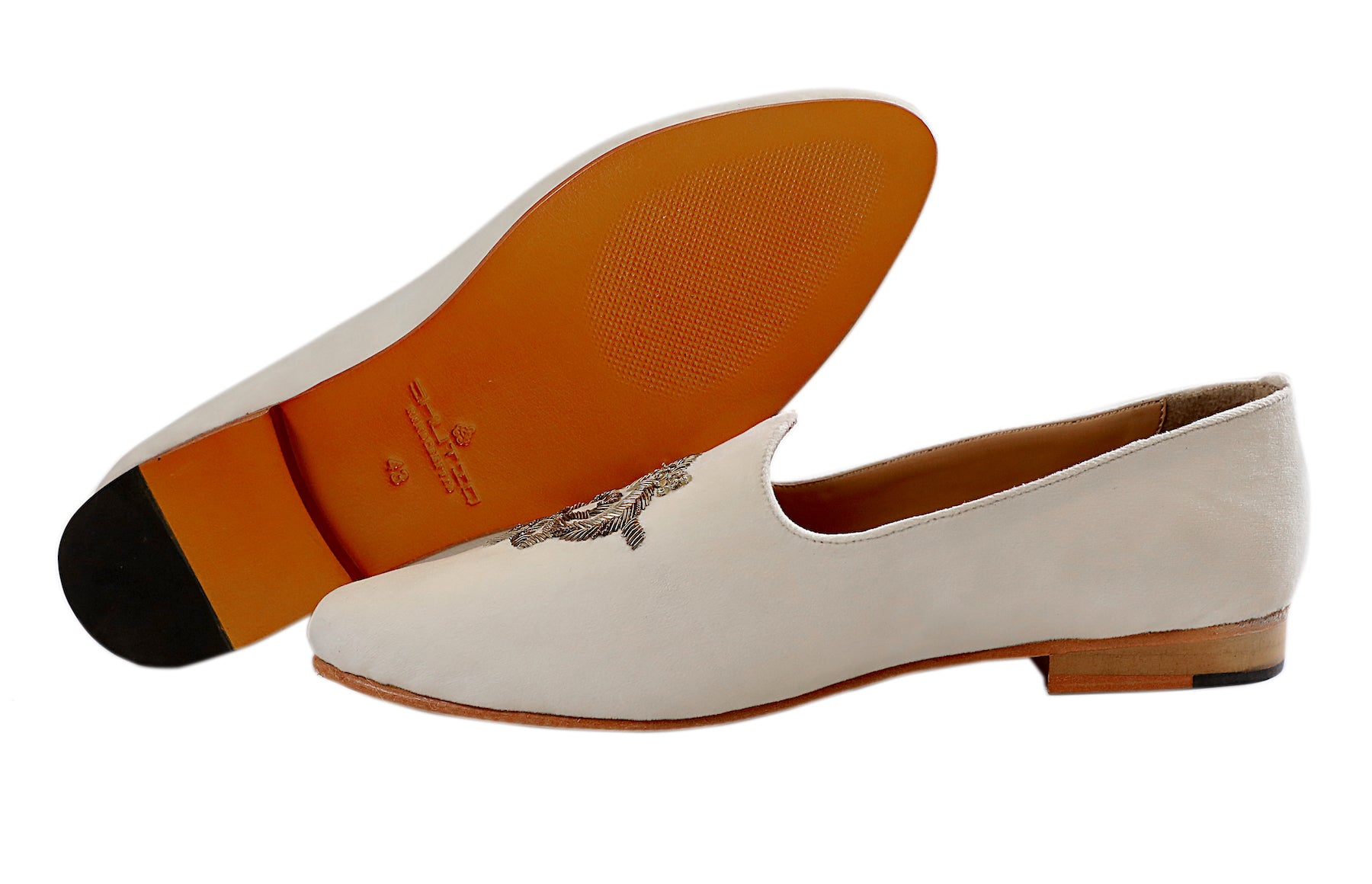 Sadira Ivory Antique Mojri