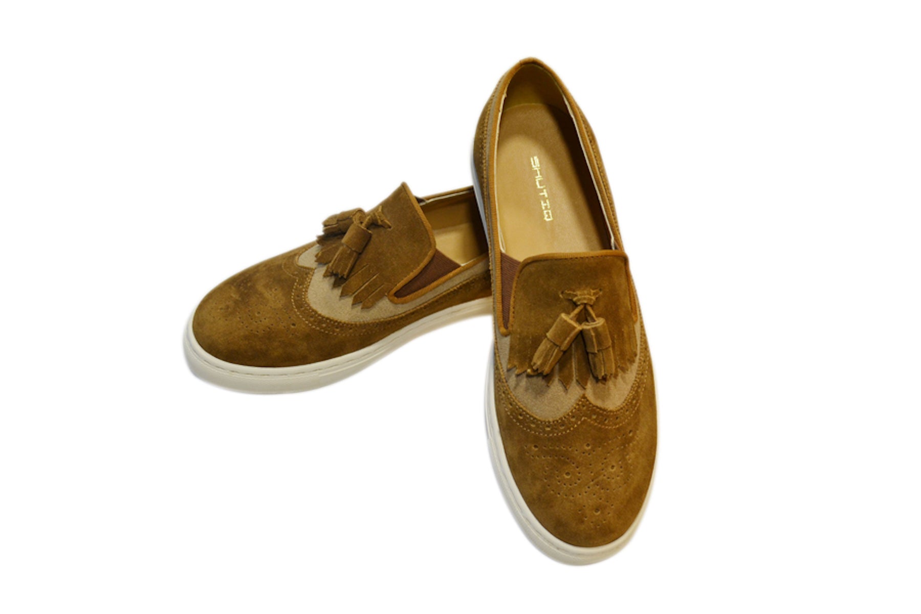 Suede Kiltie Fringes Sneaker