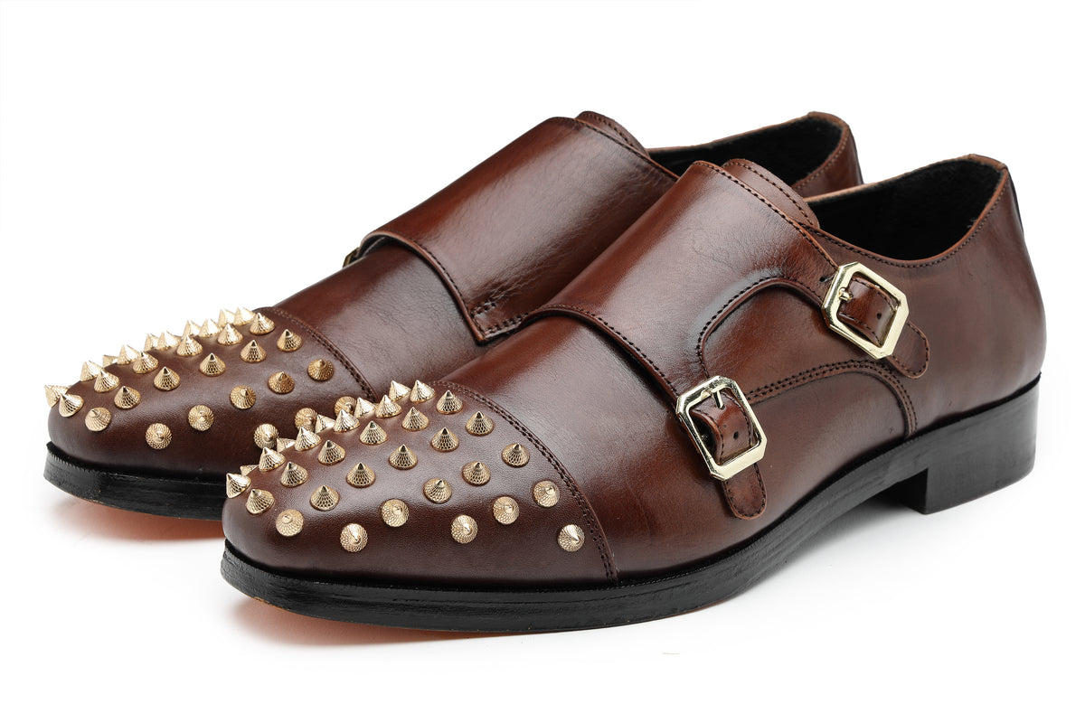 Balmore Cocoa |Monk Strap Men Shoes | Shutiq