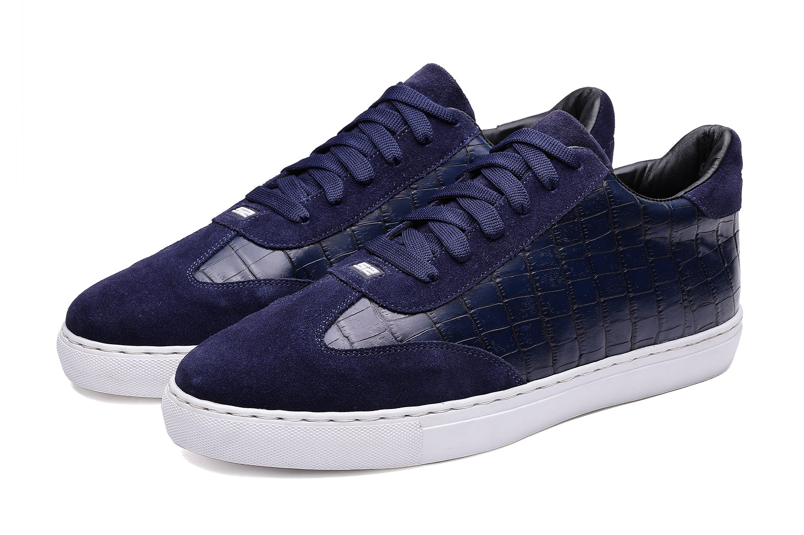 PELLE CROCO NAVY