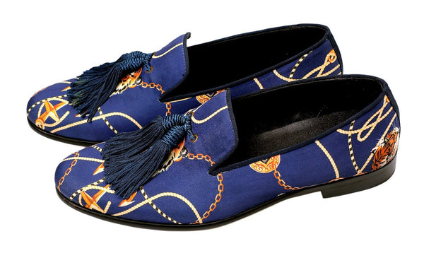 Bergamo Tassel Indigo