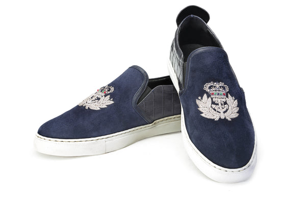 Crown Laurus Croco Sneakers