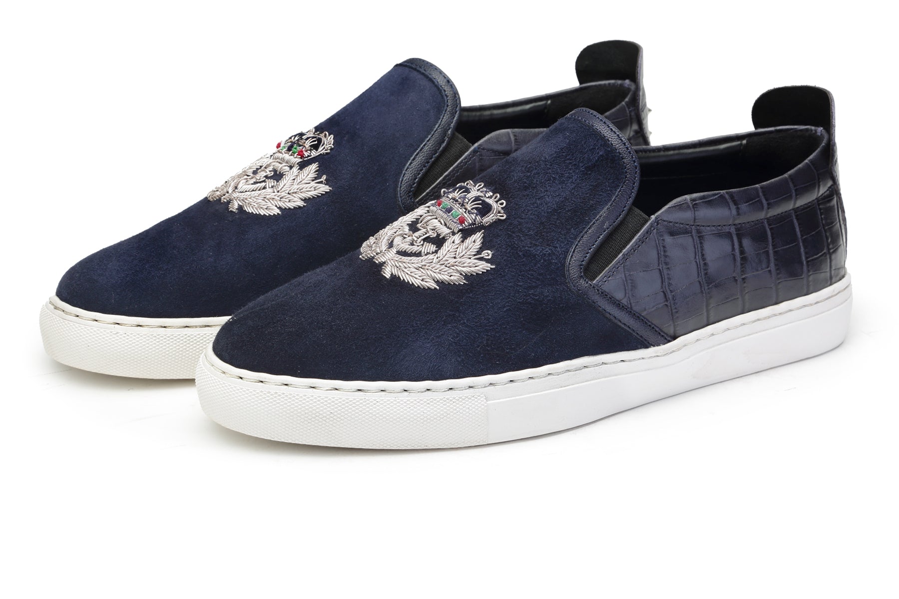 Crown Laurus Croco Sneakers