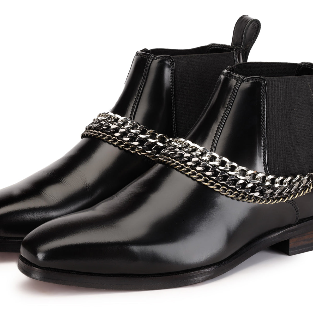 Gauche detachable chain boots | Men Shoes | Shutiq display picture 3