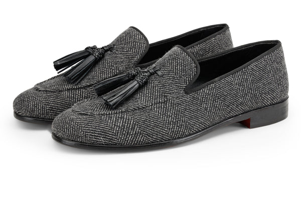 Kiltie Tweed Coal