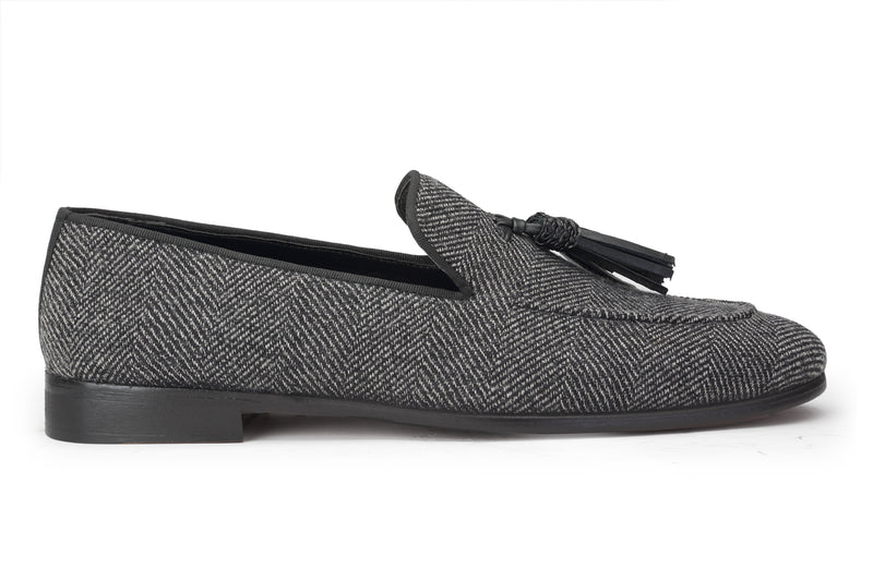 Kiltie Tweed Coal
