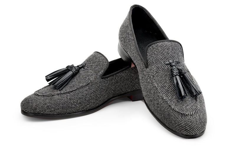 Kiltie Tweed Coal