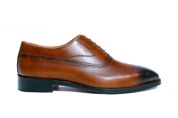 Mahogany Wingtips Brogues