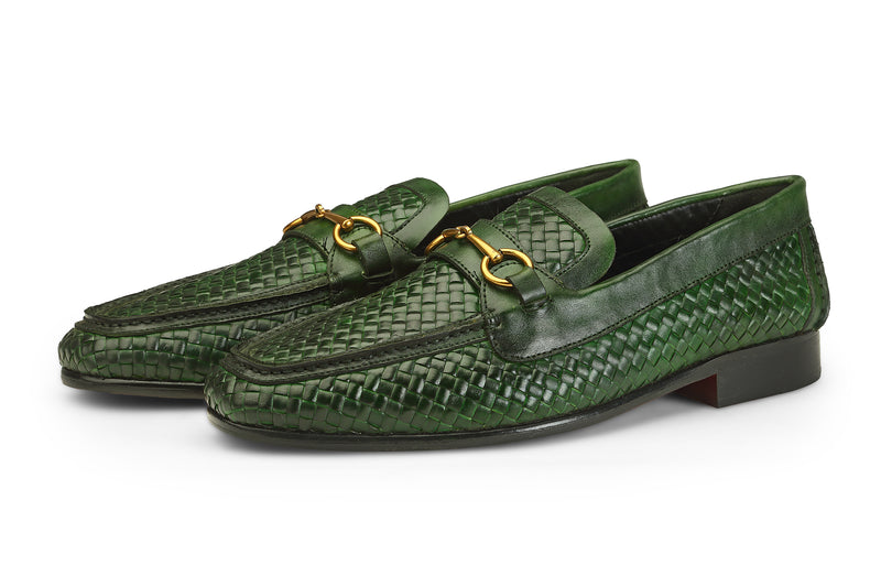 Emerald green loafers clearance mens