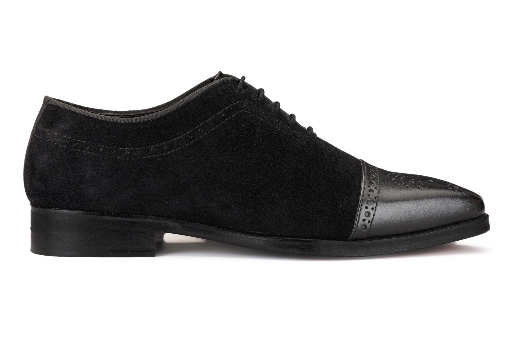 Roush suede brogue