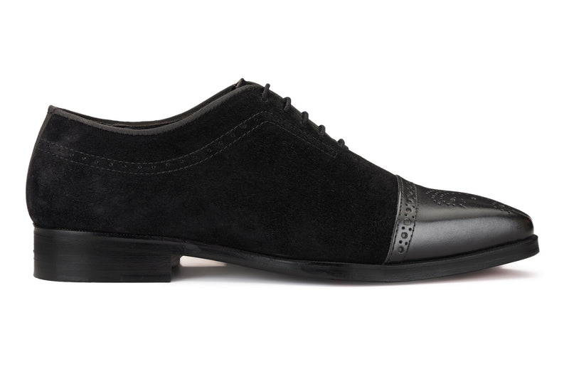 Roush suede brogue