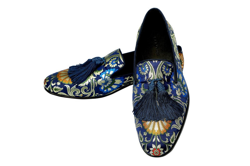 Bergamo Bullion Tassel Sapphire