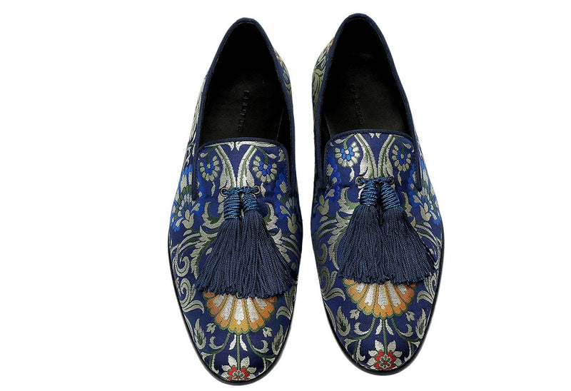 Bergamo Bullion Tassel Sapphire