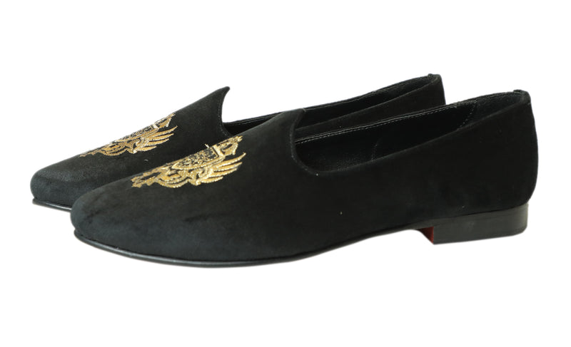 Black Velour Mojris