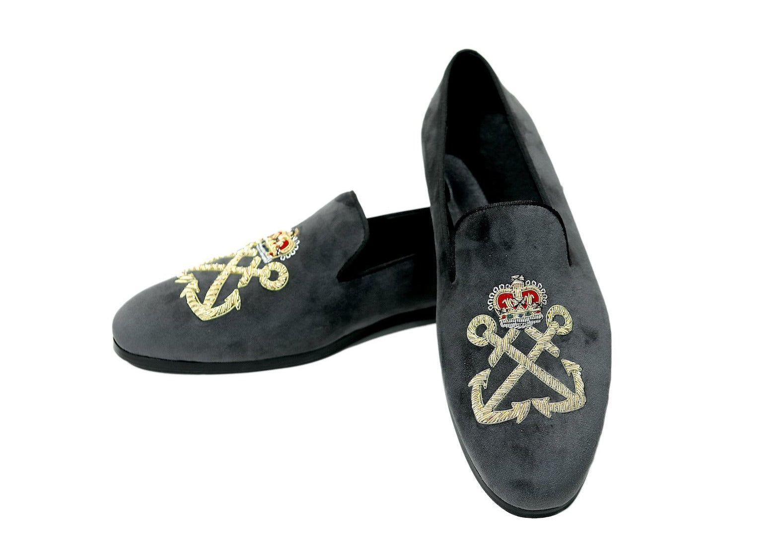 Crossed Anchors Smokey