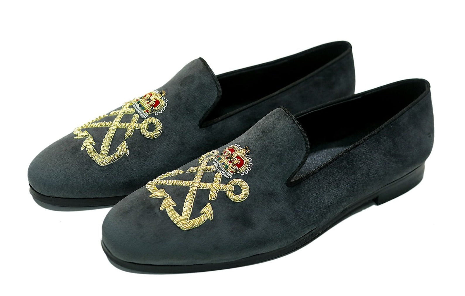 Crossed Anchors Smokey