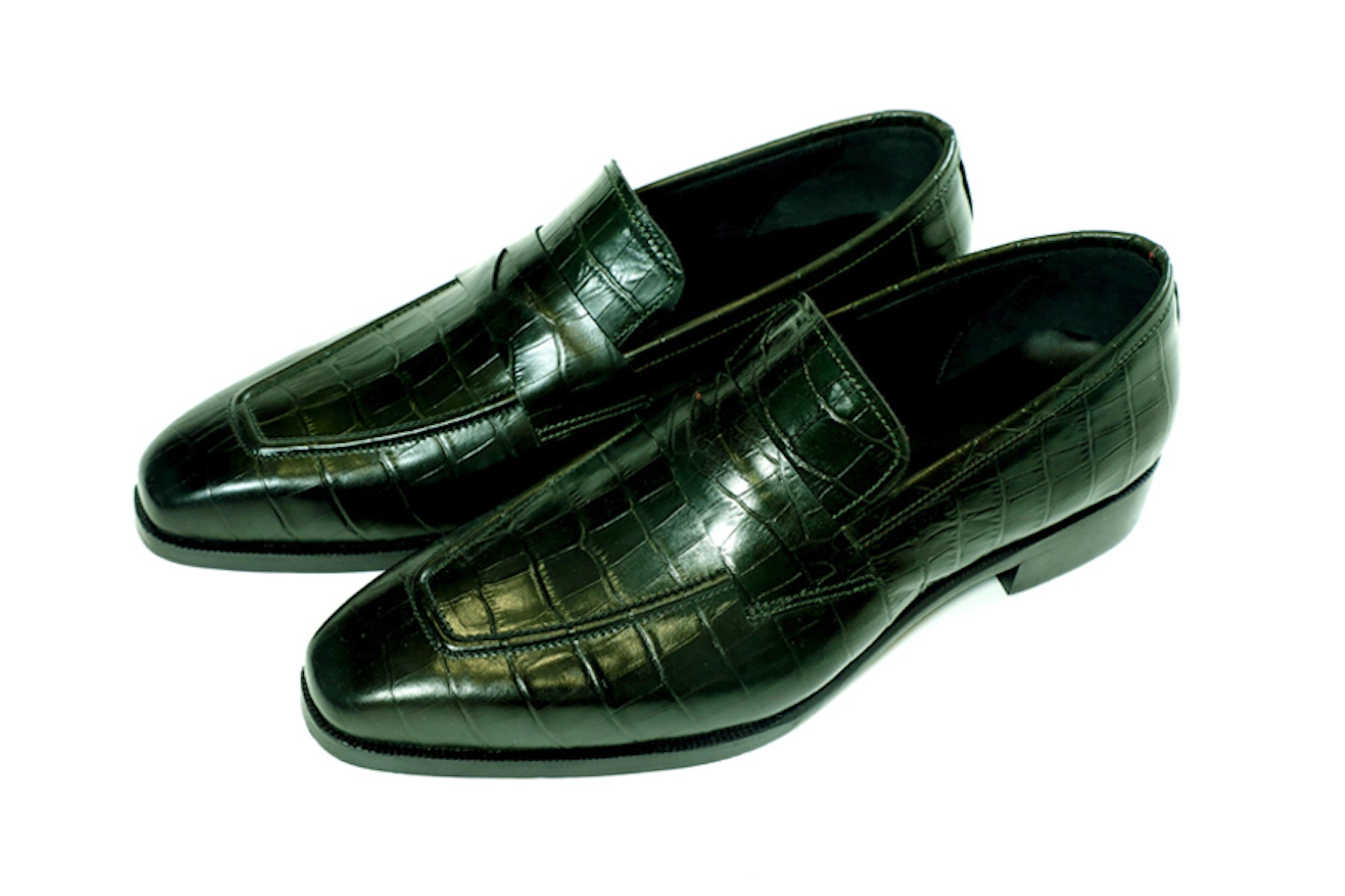 Emerald Croco With Bar