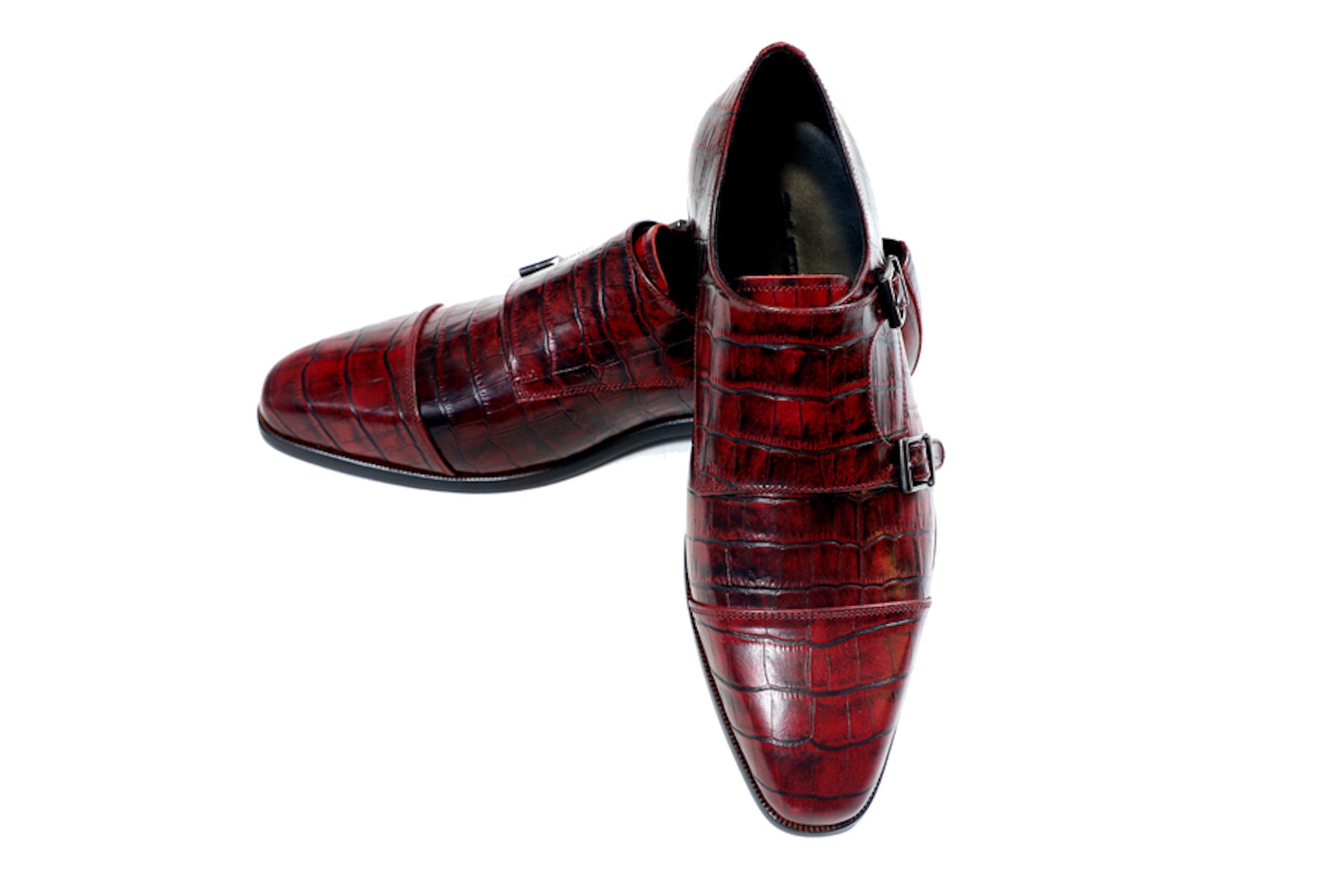 Enzo Croco Burgundy Monk