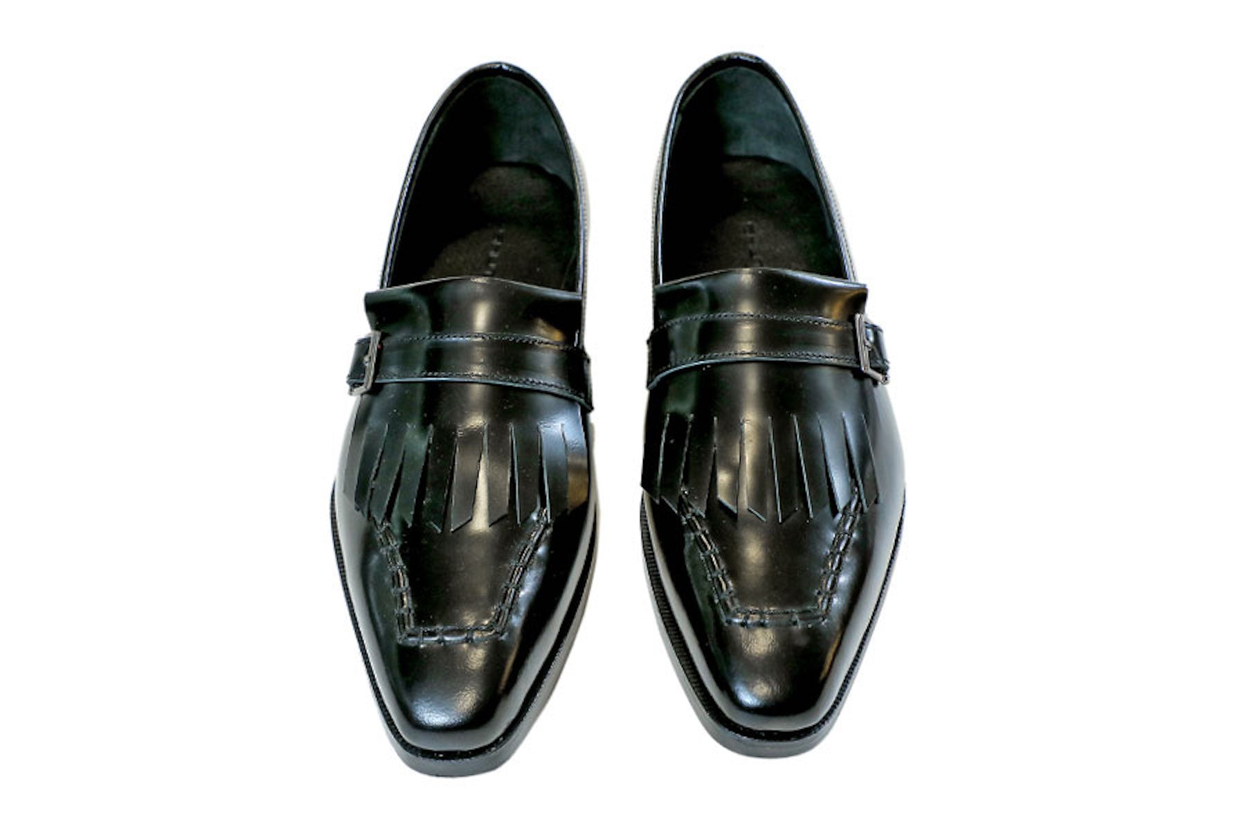 Enzo Fringes Coal Monk