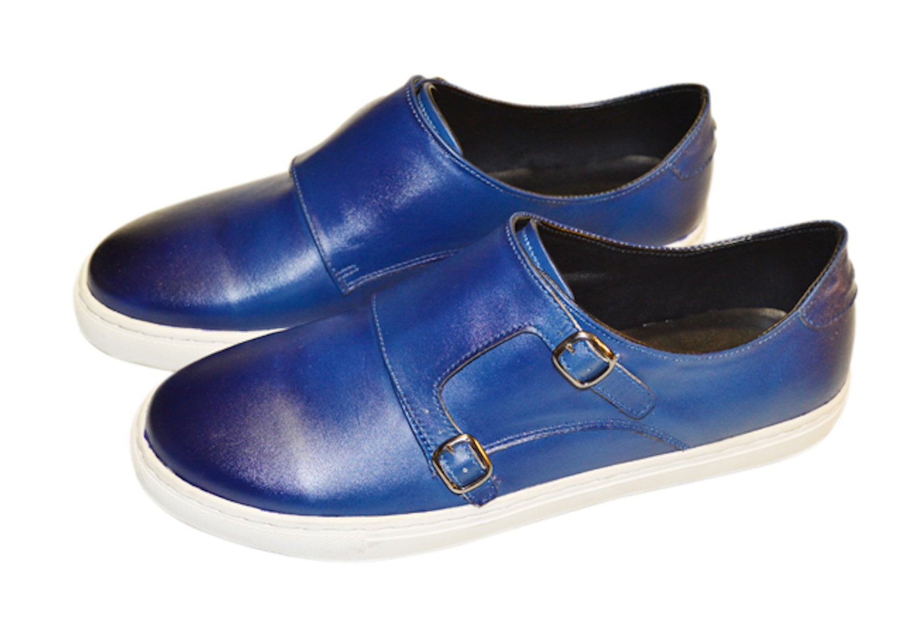 Indigo Double Monk Sneakers