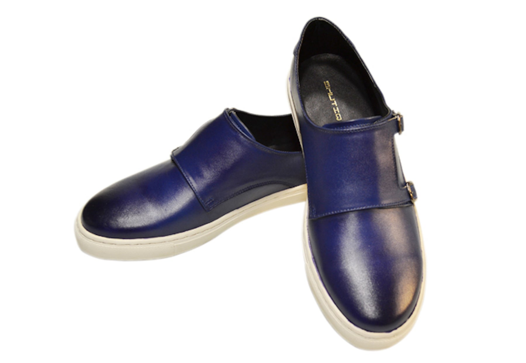 Indigo Double Monk Sneakers