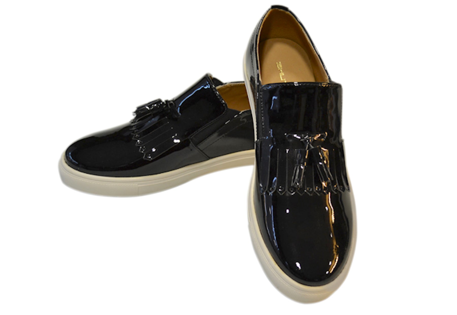 Kiltie Patent Sneakers