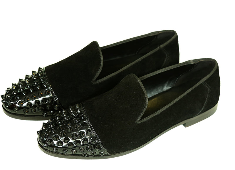 Raven Studded Rawhide