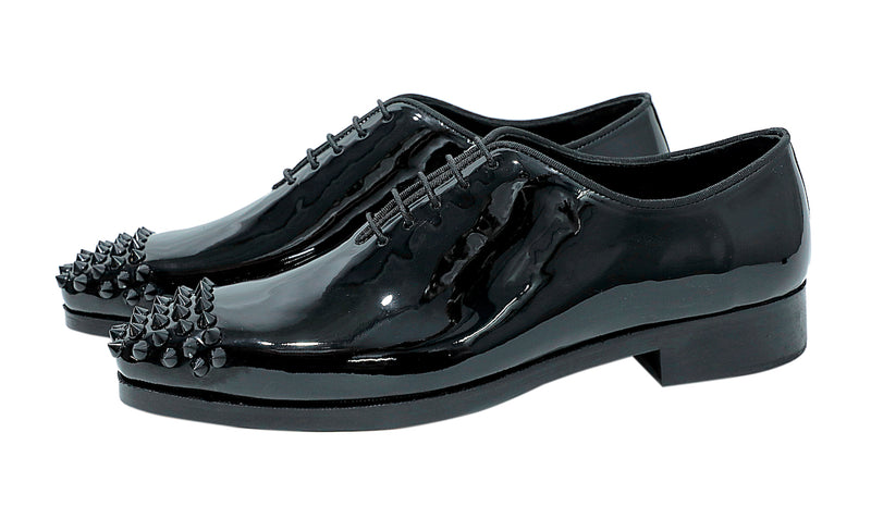 Leather Security Guard Black Shoes at Rs 450/pair in Surat | ID: 19667782397
