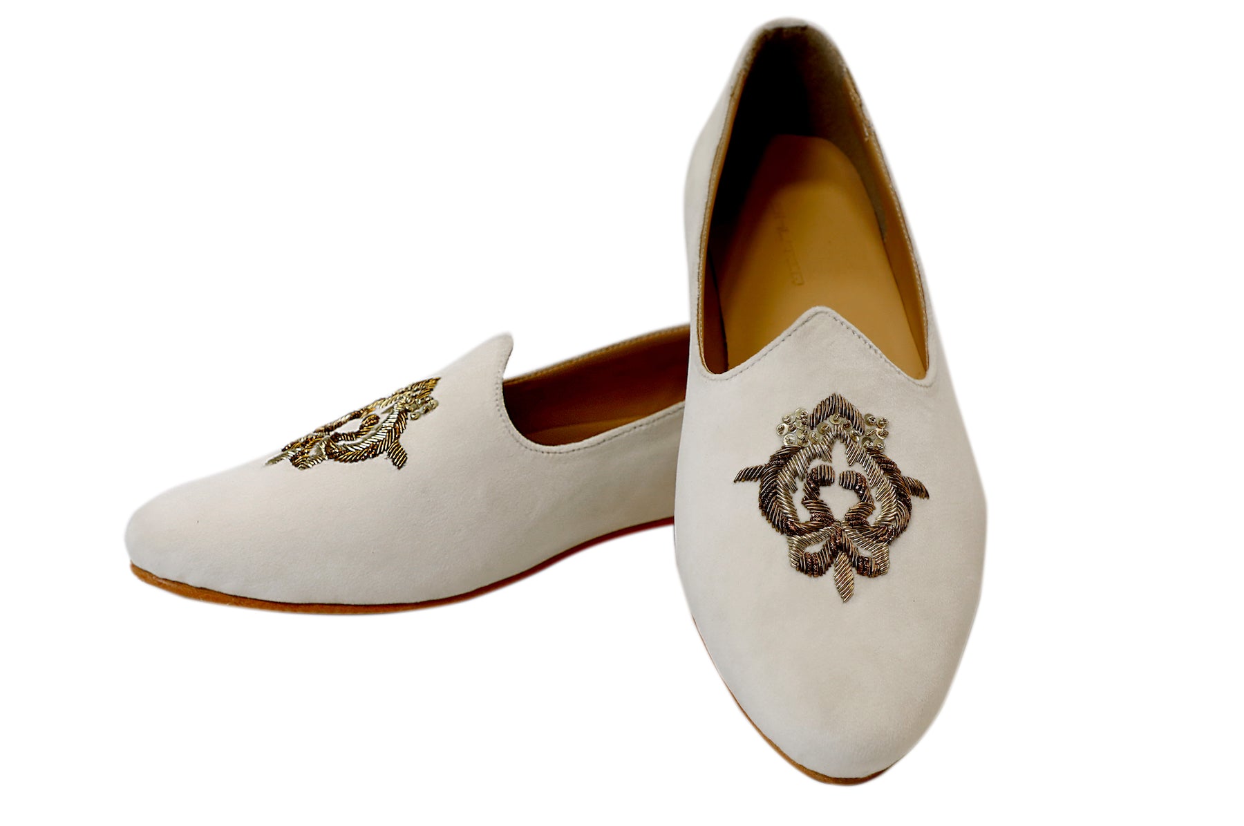 Sadira Ivory Antique Mojri