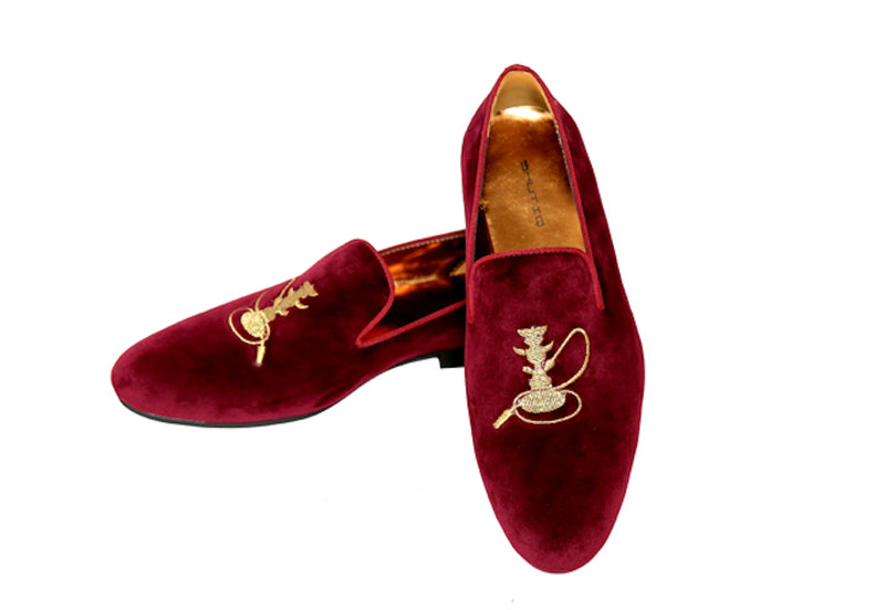 Sheesh Gold Burgundy