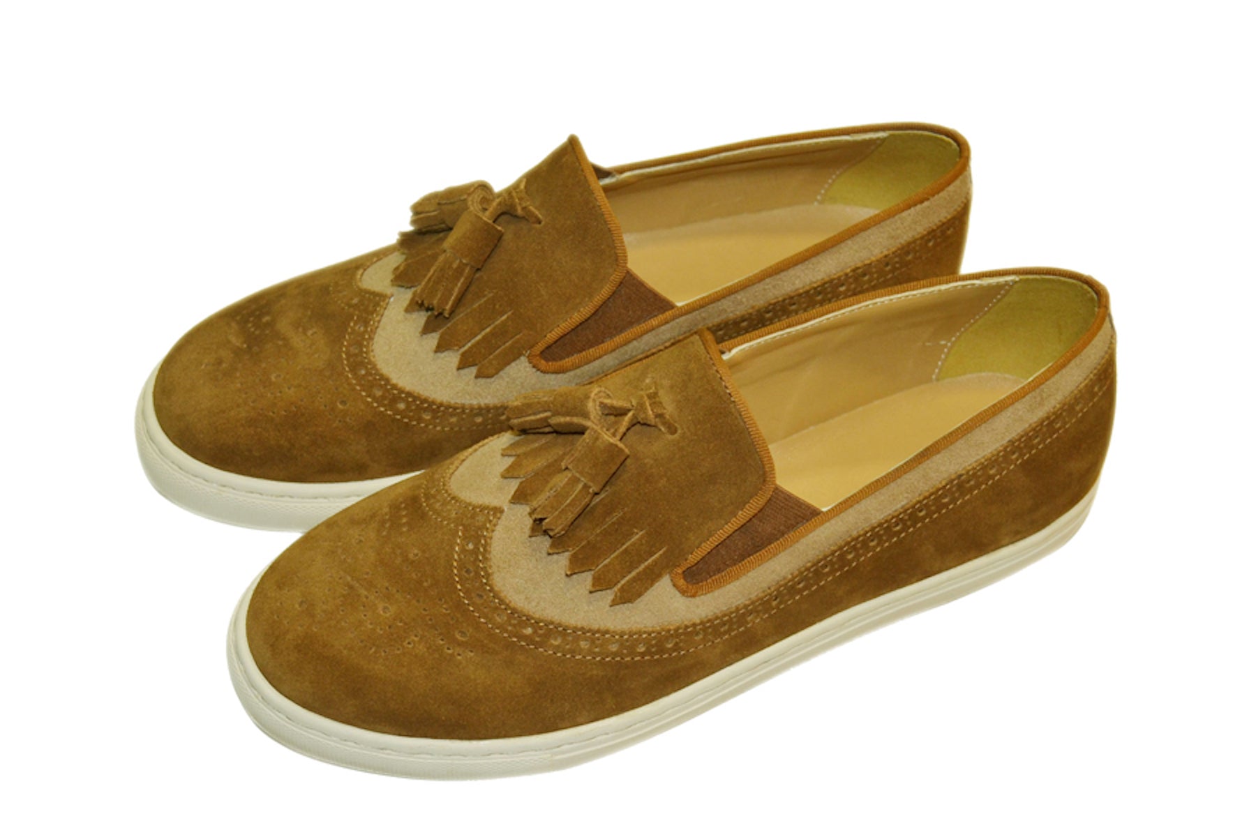 Suede Kiltie Fringes Sneaker