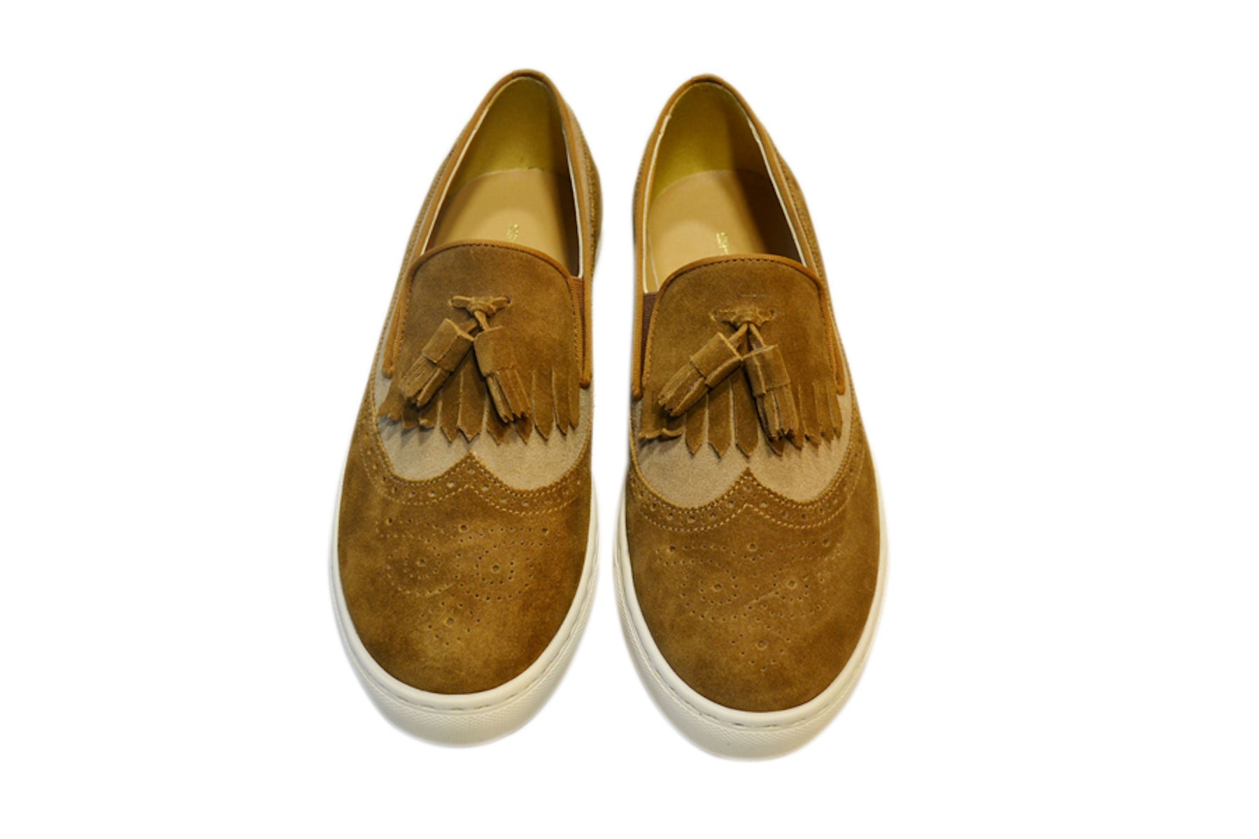 Suede Kiltie Fringes Sneaker
