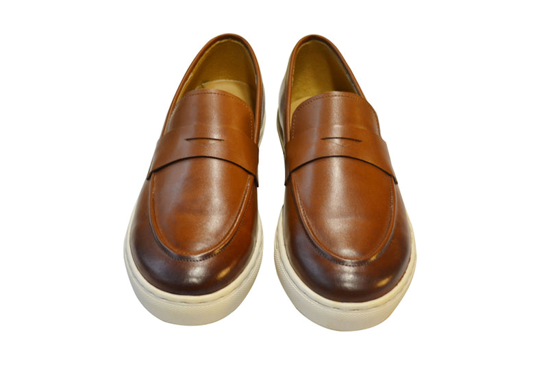 Tan Bar Sneakers