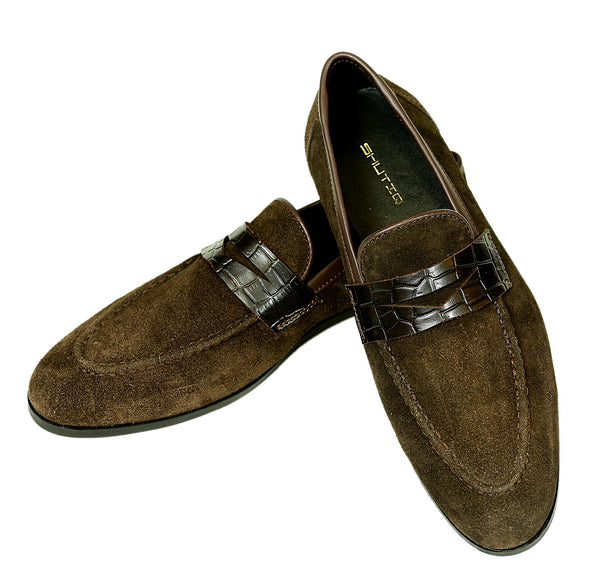 Tawny Rawhide With Croco Bar