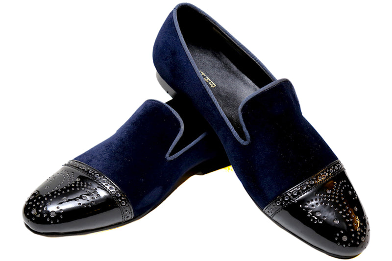 Velvet Brogue Sapphire