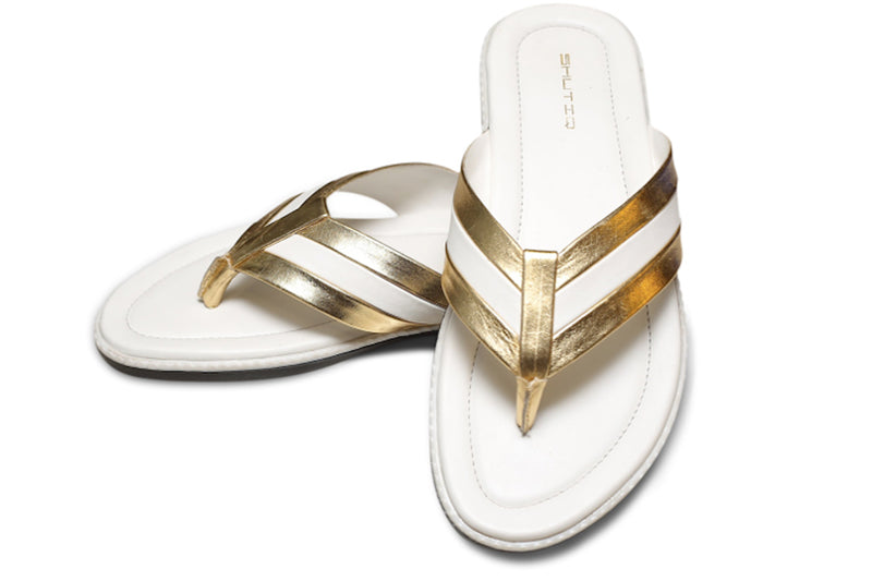 White & Gold